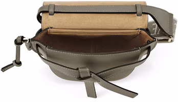 Lookbook LOEWE Mini Gate Dual Bag in Soft Calfskin and Jacquard Autumn Green