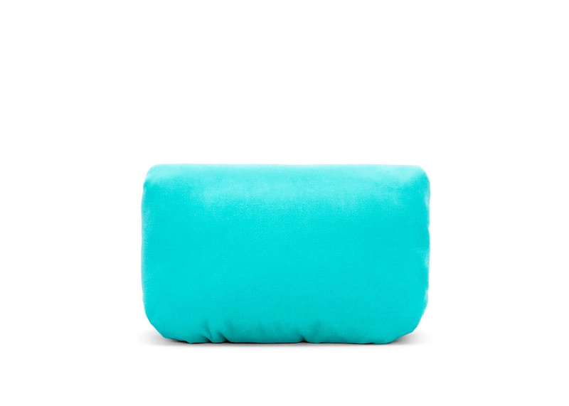 Lookbook LOEWE ミニパファーゴヤバッグ ベルベット カリビアンブルー