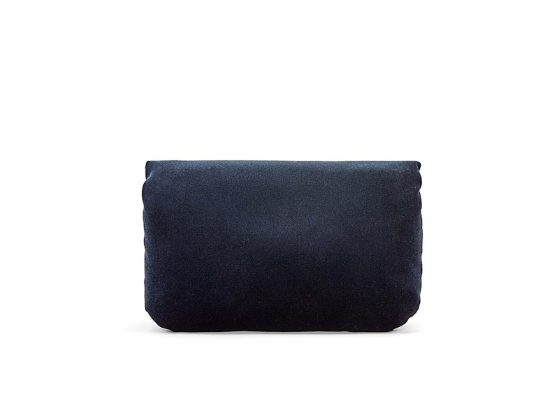 Lookbook ロエベ ミニパファーゴヤバッグ ベルベット ダークブルー