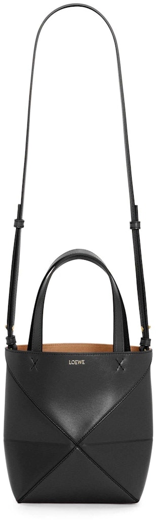 loewe-mini-puzzle-fold-tote-in-shiny-calfskin-black