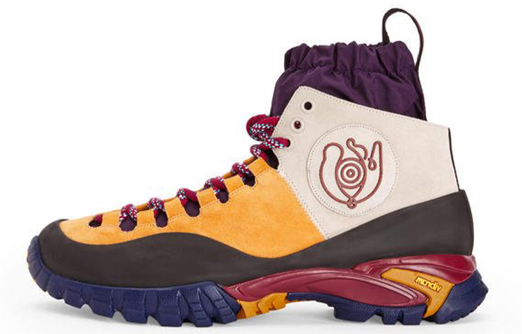 LOEWE Mountain Boot 'White Yellow'