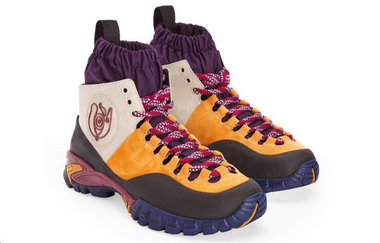 LOEWE Mountain Boot 'White Yellow' 圖 4