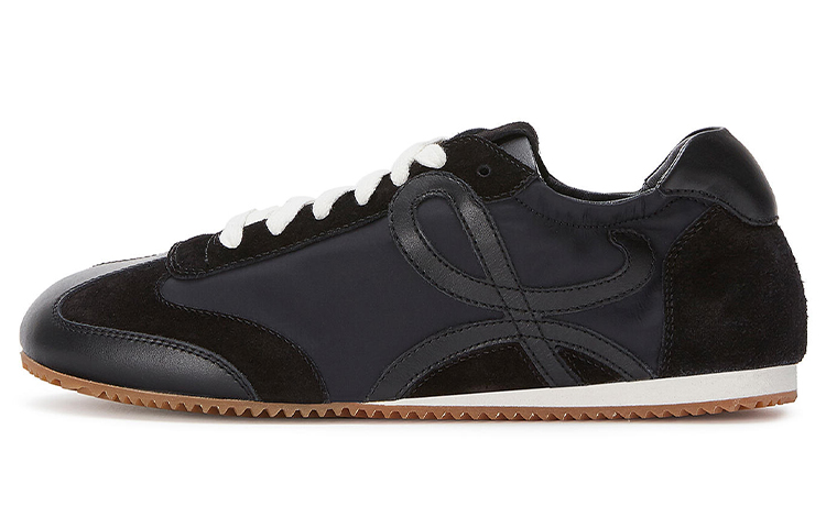 LOEWE Nylon and Leather Sneakers 'Black'