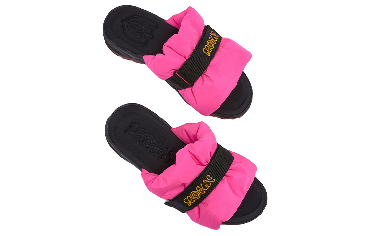 LOEWE Nylon Pleated Slippers 'Pink' 圖 4