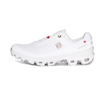 LOEWE On Running 'White Fashion Lace-Up Low-Top'