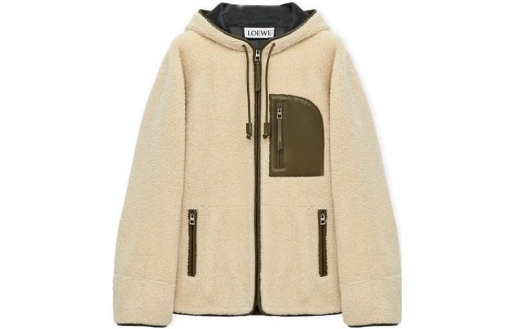 LOEWE Patchwork Zip Hoodie Jacket H526Y18LAA-2139