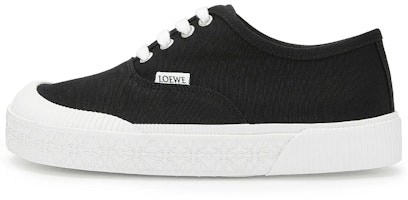 LOEWE Paula's Ibiza x Loewe Terra Vulca Lace-Up Sneaker 'Black' M616284X02-1100 LOEWE Paula's Ibiza x Loewe Terra Vulca Lace-Up Sneaker 'Black' M616284X02-1100