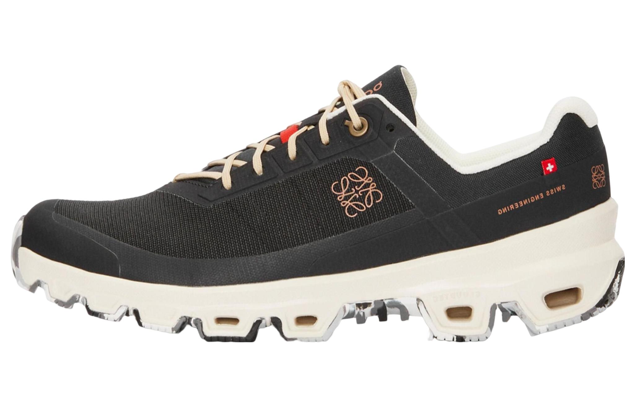 LOEWE Polyester Round Toe Lace-Up CMFT Low-Top Sneaker 'Black'