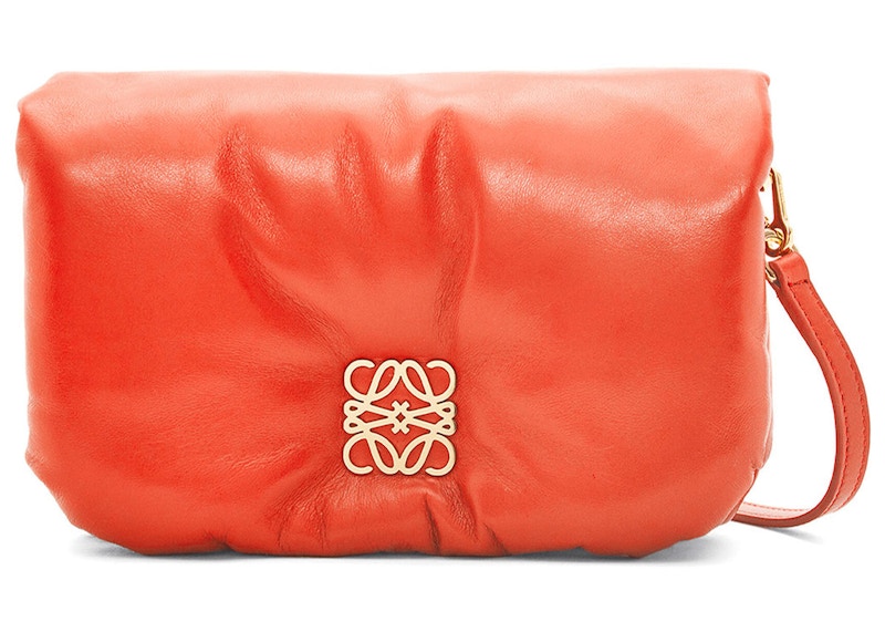 LOEWE Puffer Goya Mini Sunrise Orange