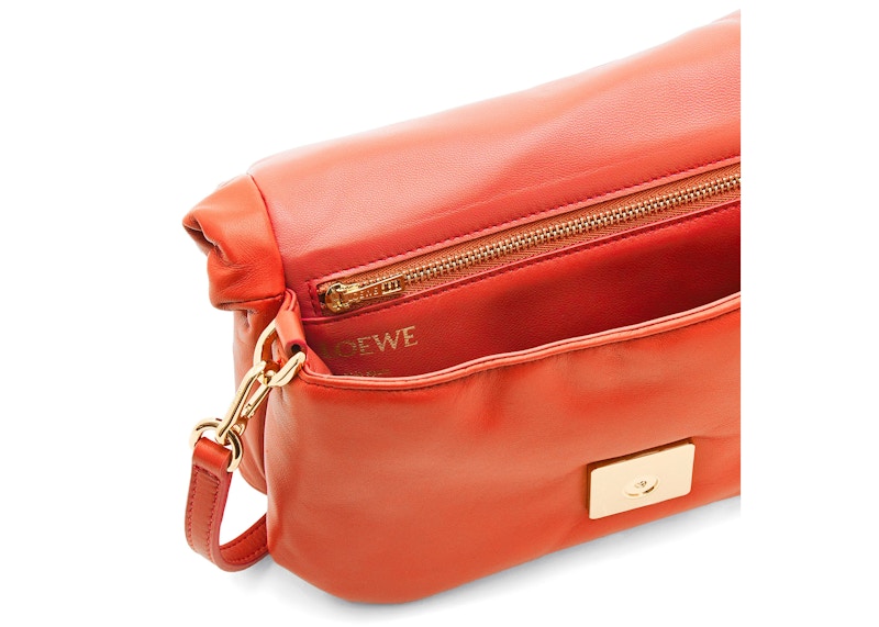 Order LOEWE Puffer Goya迷你日出橙色