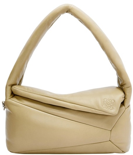 loewe-puffer-puzzle-hobo-bag-clay-green