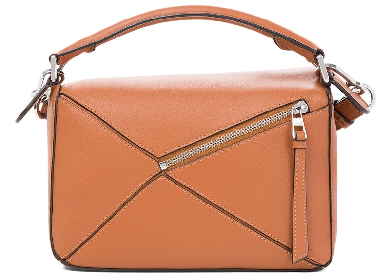 Order LOEWE 经典小号拼图包小牛皮棕色