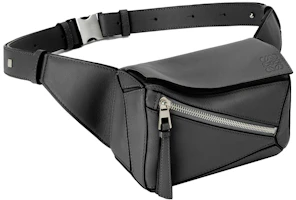 Order LOEWE パズル バムバッグ クラシックカーフスキン ミニ ブラック