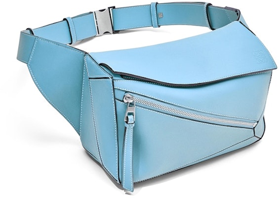 LOEWE Puzzle Bumbag In Classic Calfskin Small Olympic Blue Order LOEWE Puzzle Bumbag In Classic Calfskin Small Olympic Blue