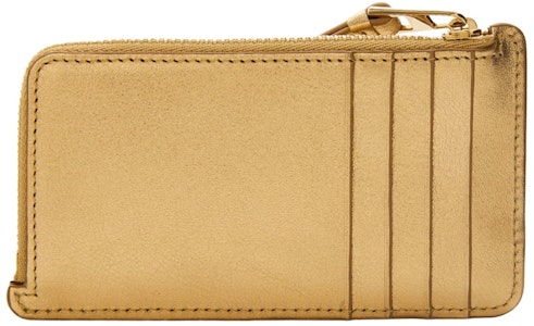 LOEWE Puzzle 金属小牛皮金橡色硬币卡包 Order LOEWE Puzzle 金属小牛皮金橡色硬币卡包