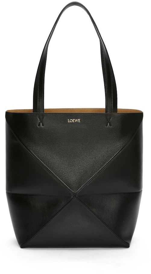 loewe-puzzle-fold-tote-in-shiny-calfskin-black