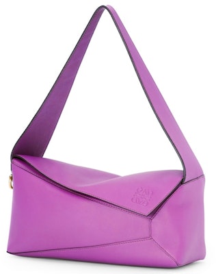 LOEWE Puzzle Hobo Bag in Nappa Calfskin Bright Purple Buy LOEWE Puzzle Hobo Bag in Nappa Calfskin Bright Purple