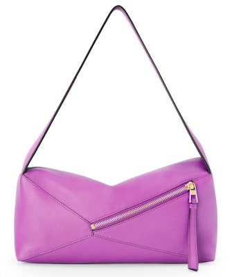 LOEWE Puzzle Hobo Bag in Nappa Calfskin Bright Purple Order LOEWE Puzzle Hobo Bag in Nappa Calfskin Bright Purple