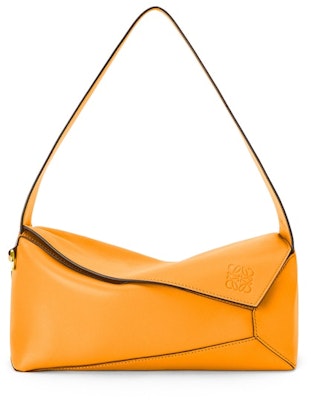 LOEWE Puzzle Hobo Bag in Nappa Calfskin Mandarin Buy LOEWE Puzzle Hobo Bag in Nappa Calfskin Mandarin