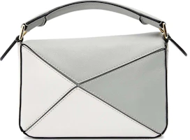 Order LOEWE Puzzle Mini Bag Ash Grey/Marble Green