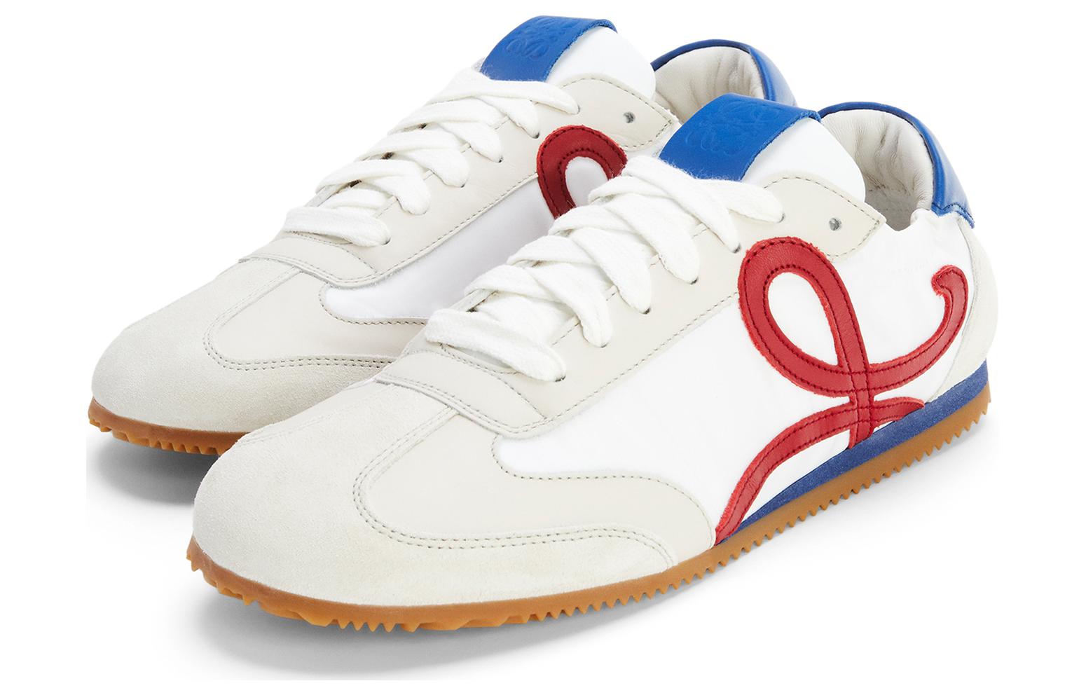Shop LOEWE Retro Runner 'Blanco Rojo' M816282X14-1896