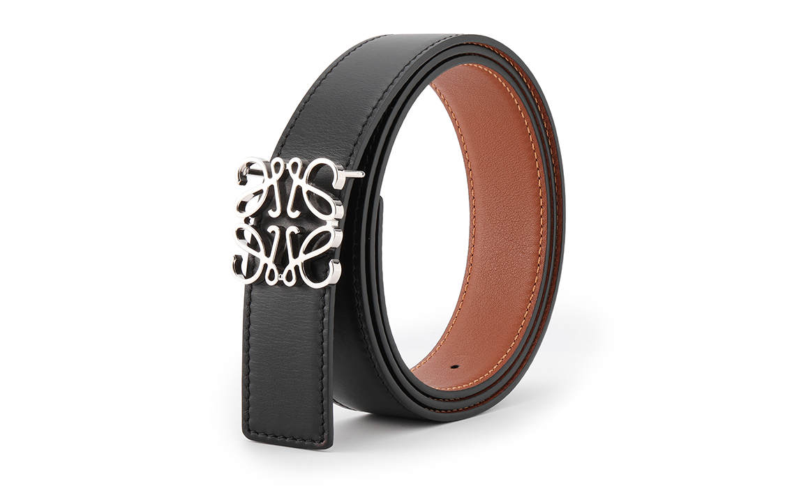 Lookbook LOEWE Reversible Leather Belt with Smooth Buckle / 3.5cm 51502011-1555