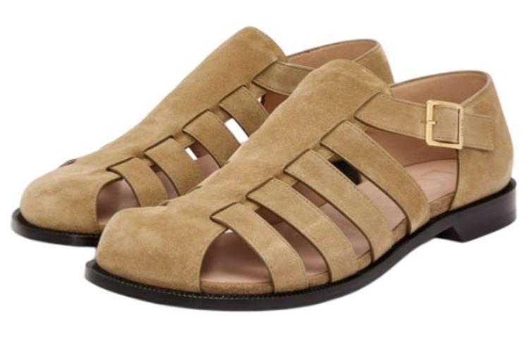 Lookbook Sandalia Romana LOEWE 'Marrón' M816465X29-8376