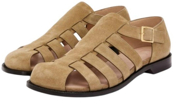 LOEWE Roman Sandal 'Brown' M816465X29-8376 Lookbook LOEWE Roman Sandal 'Brown' M816465X29-8376