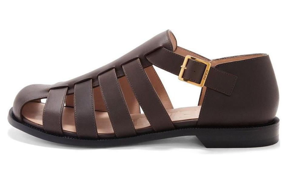 LOEWE Roman Sandals 'Simplified Fashion Brown' M816465X25-3110