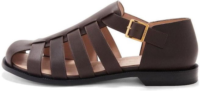 로에베 로만 샌들 '심플 브라운' M816465X25-3110 Buy 로에베 로만 샌들 '심플 브라운' M816465X25-3110