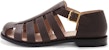 LOEWE Sandal Roman 'Fesyen Sederhana Coklat' M816465X25-3110