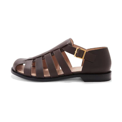 LOEWE Roman Sandals 'Simplified Fashion Brown'