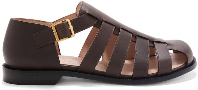 로에베 로만 샌들 '심플 브라운' M816465X25-3110 Order 로에베 로만 샌들 '심플 브라운' M816465X25-3110