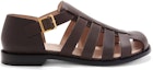 Order LOEWE Sandal Roman 'Fesyen Sederhana Coklat' M816465X25-3110