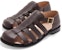 LOEWE Sandal Roman 'Fesyen Sederhana Coklat' M816465X25-3110
