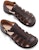 LOEWE Sandal Roman 'Fesyen Sederhana Coklat' M816465X25-3110
