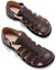 Shop LOEWE Sandal Roman 'Fesyen Sederhana Coklat' M816465X25-3110