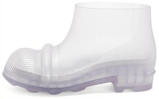 LOEWE Rubber Overlay Slip-On Ankle Boots 'Transparent' M816285X58-9980 LOEWE Rubber Overlay Slip-On Ankle Boots 'Transparent' M816285X58-9980