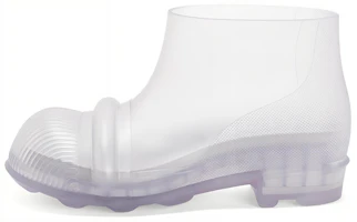 LOEWE Rubber Overlay Slip-On Ankle Boots 'Transparent' M816285X58-9980 LOEWE Rubber Overlay Slip-On Ankle Boots 'Transparent' M816285X58-9980