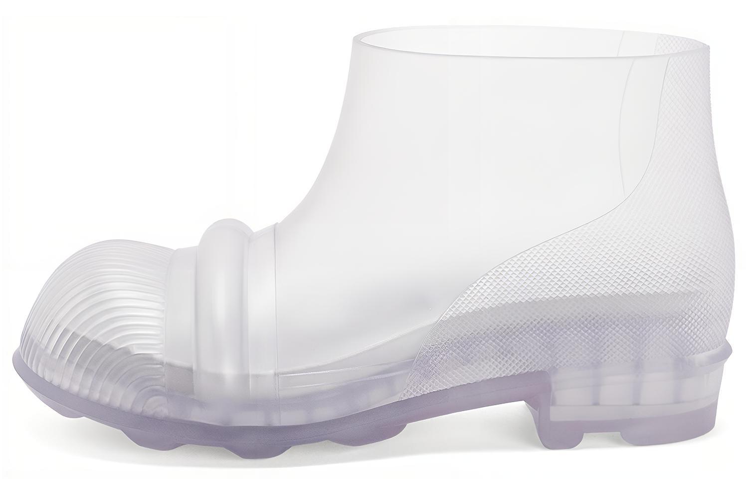 LOEWE Rubber Overlay Slip-On Ankle Boots 'Transparent' M816285X58-9980