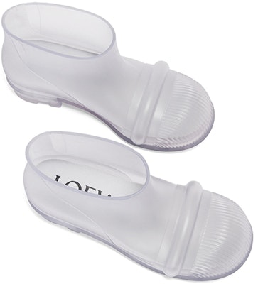 로에베 투명 러버 앵클 부츠 (Loewe 투명 러버 부츠) M816285X58-9980 Shop 로에베 투명 러버 앵클 부츠 (Loewe 투명 러버 부츠) M816285X58-9980