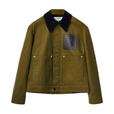 LOEWE Short Green Jacket H526Y02W02-4160