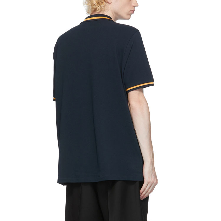 Purchase ロエベ ショートスリーブ 刺繍アナグラム ポロシャツ ネイビー H526341X99-5110