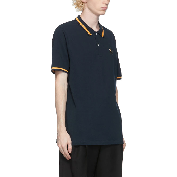 Details for ロエベ ショートスリーブ 刺繍アナグラム ポロシャツ ネイビー H526341X99-5110
