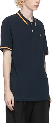 ロエベ ショートスリーブ 刺繍アナグラム ポロシャツ ネイビー H526341X99-5110 Details for ロエベ ショートスリーブ 刺繍アナグラム ポロシャツ ネイビー H526341X99-5110