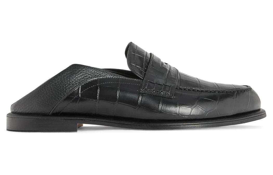 Order LOEWE Slip-On Loafer 'Kulit Hitam' 453.29.292-1185