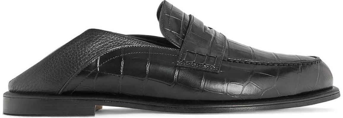 LOEWE Slip-On Loafer 'Black Leather' 453.29.292-1185 Order LOEWE Slip-On Loafer 'Black Leather' 453.29.292-1185