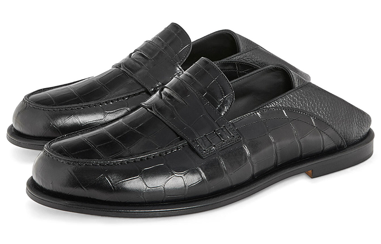Lookbook LOEWE Slip-On Loafer 'Kulit Hitam' 453.29.292-1185