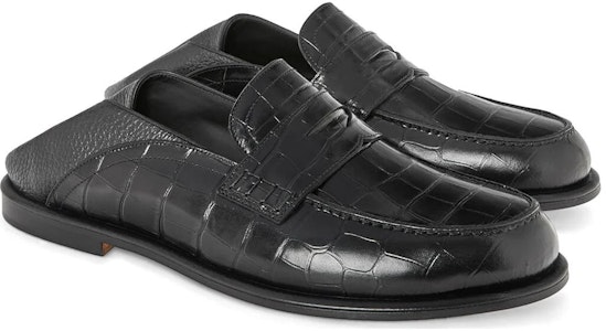 ロエベ スリッポン ローファー「ブラックレザー」453.29.292-1185 453.29.292-1185 Purchase ロエベ スリッポン ローファー「ブラックレザー」453.29.292-1185 453.29.292-1185