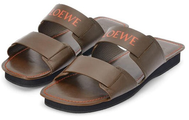 LOEWE Slip-On 'Hijau Khaki Tali Ganda' M616465X11-4158 Order LOEWE Slip-On 'Hijau Khaki Tali Ganda' M616465X11-4158